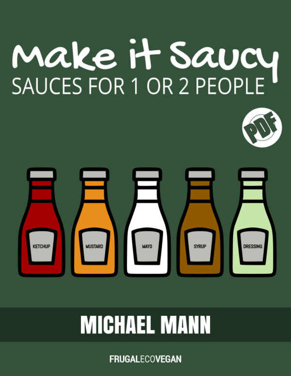Make It Saucy Cover showing as sauces ketchup, mustard, mayo, syrup, & dressing bottles